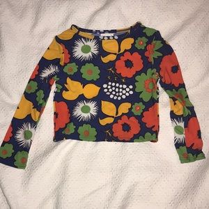 Marimekko Floral Printed Long Sleeve Top